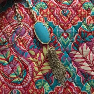 Kendra Scott Rayne turquoise necklace